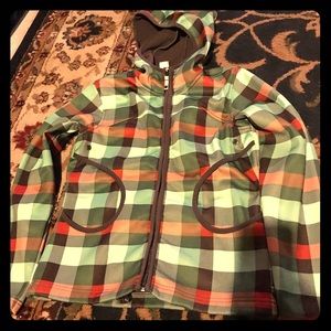 Burton fleece shell jacket